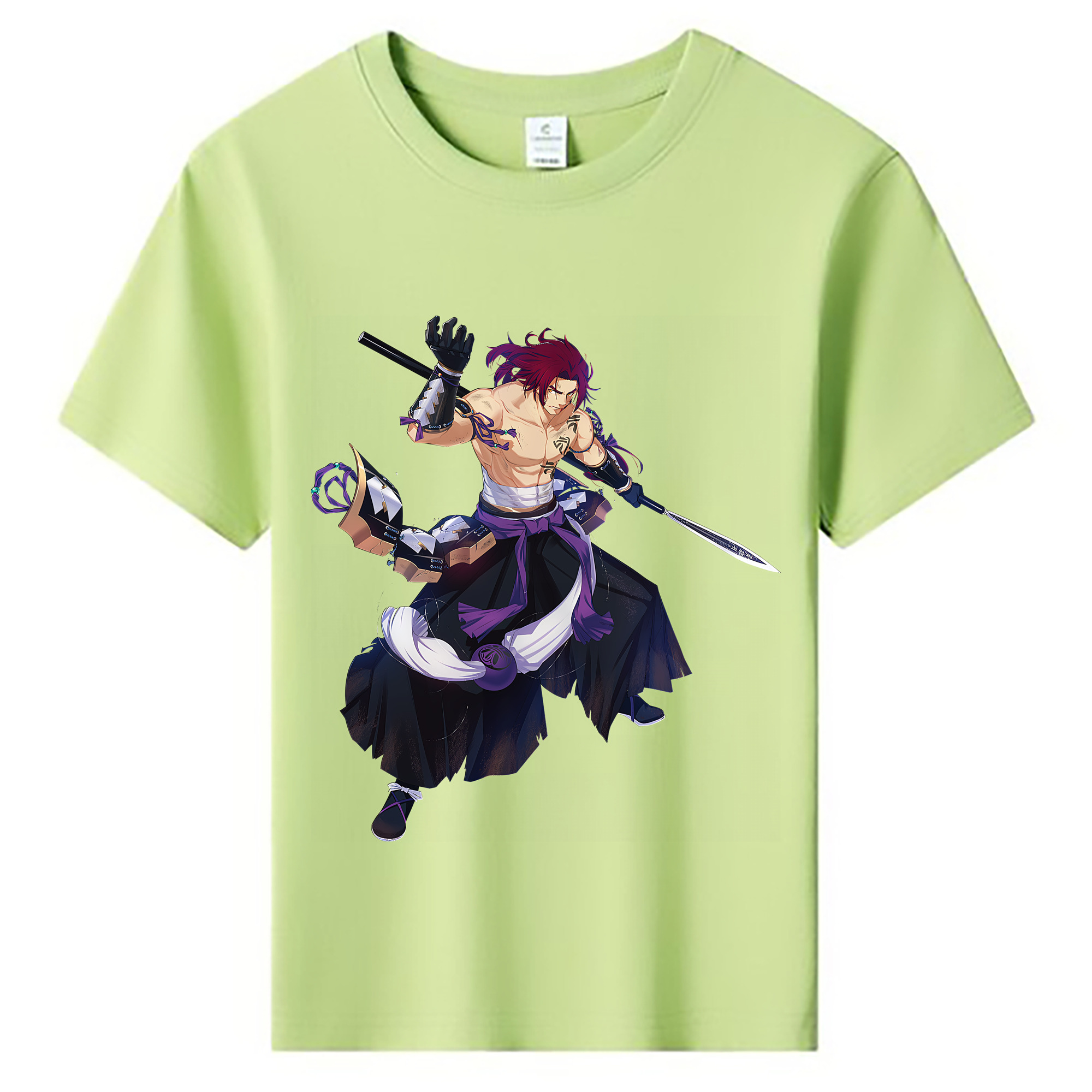 （画像用） 刀剣乱舞 Touken Ranbu 綿100％キッズTシャツ（フロントプリント）